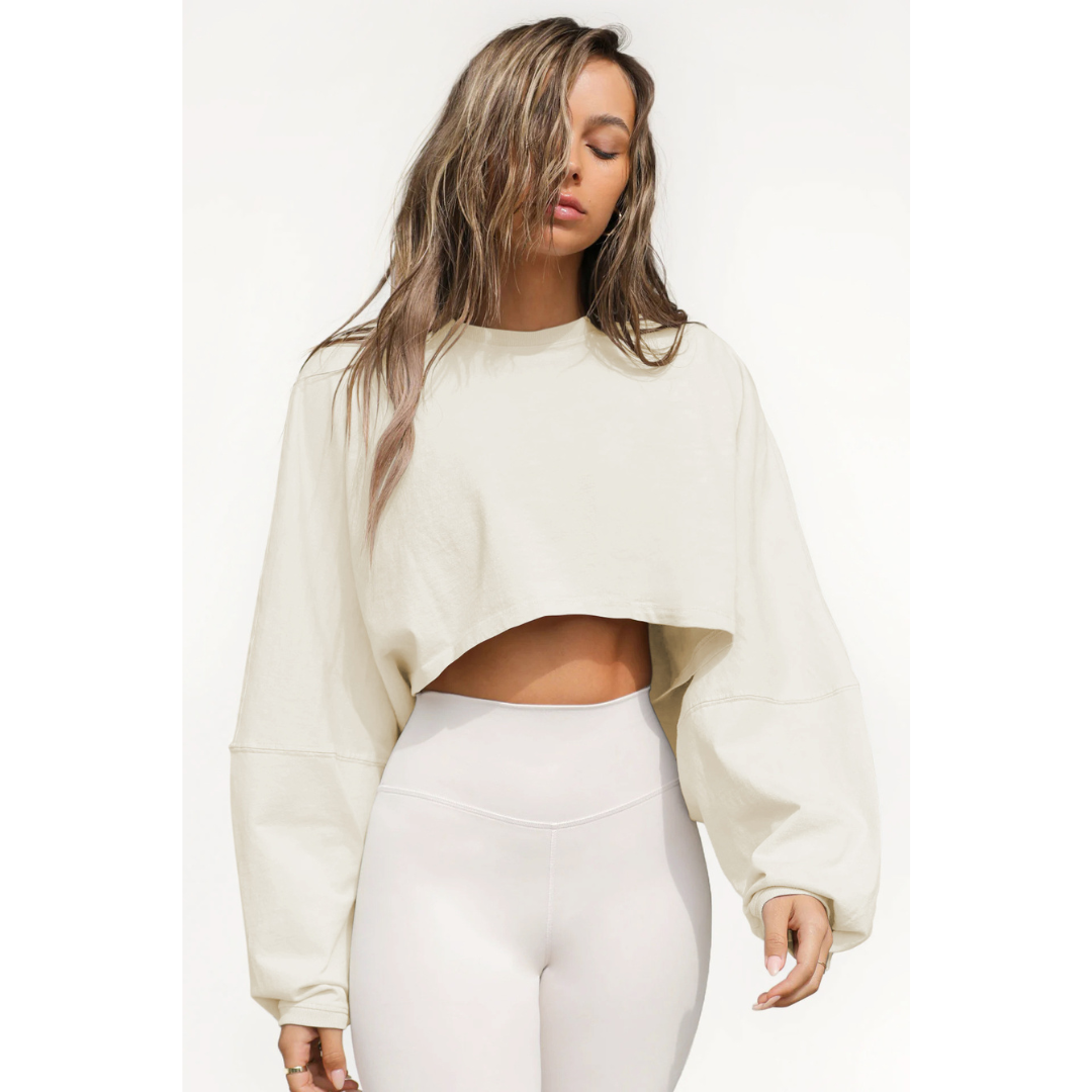 SKYE™ - Camisola Curta Descontraída