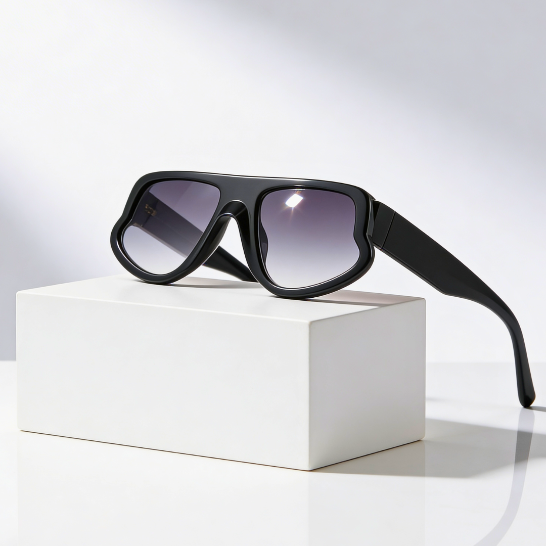 Maverick Oversized Shield Sunglasses