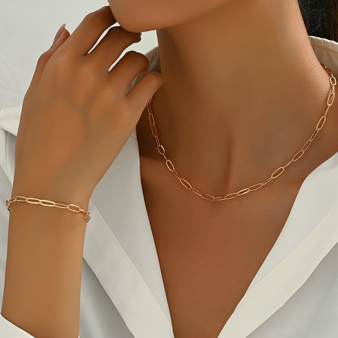 Hélène™ – Conjunto de Joias Minimalistas Elegantes e Atemporais