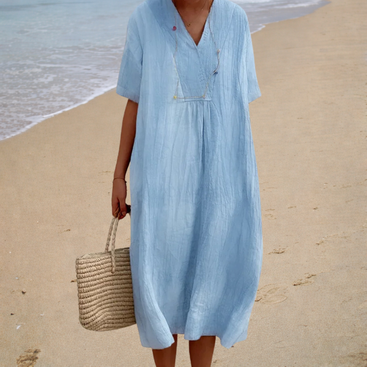 Vestido Confortável de Verão