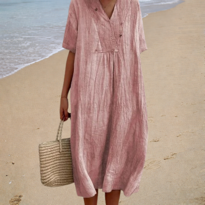 Vestido Confortável de Verão