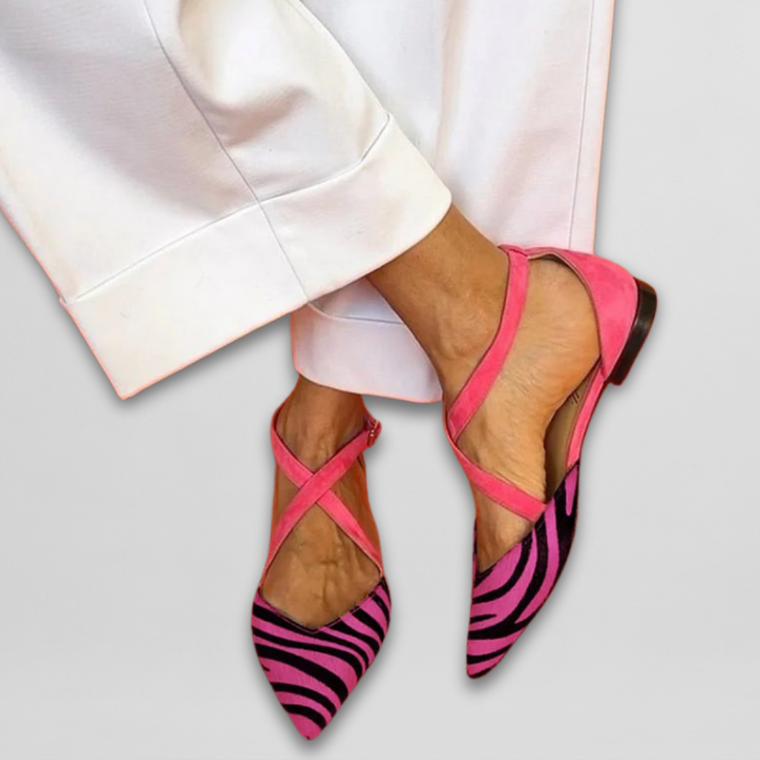 Lillian™ | Ballet Flats With Straps