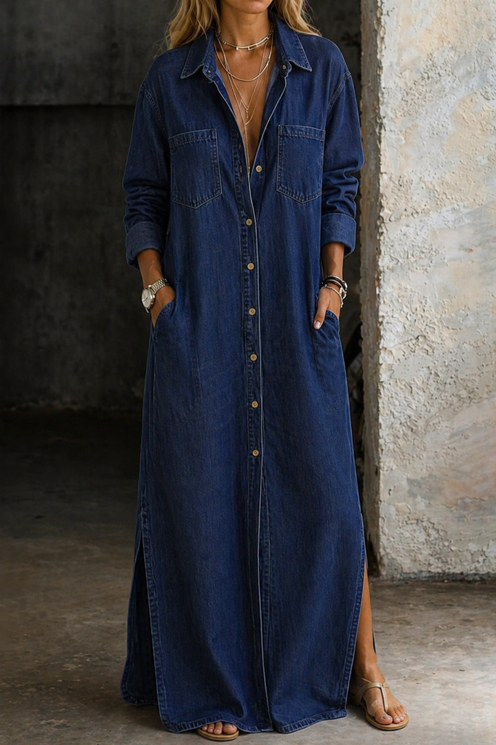 Delana™ | Vestido com Botões