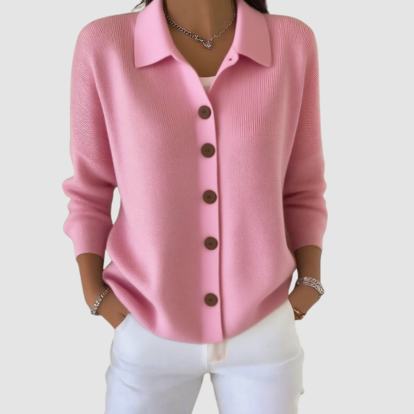 Jessica™ | Cardigan boutonné en maille