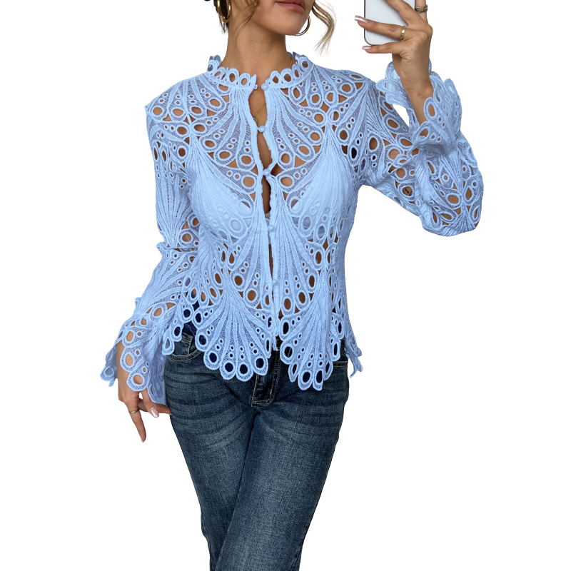 Isabella™ | Blusa com Detalhe Vazado