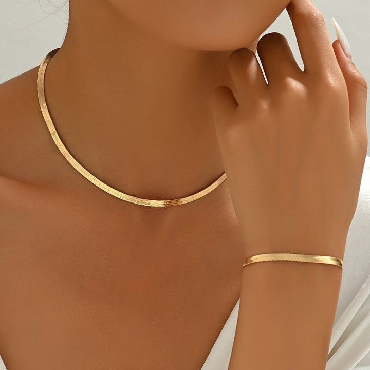 Hélène™ – Conjunto de Joias Minimalistas Elegantes e Atemporais