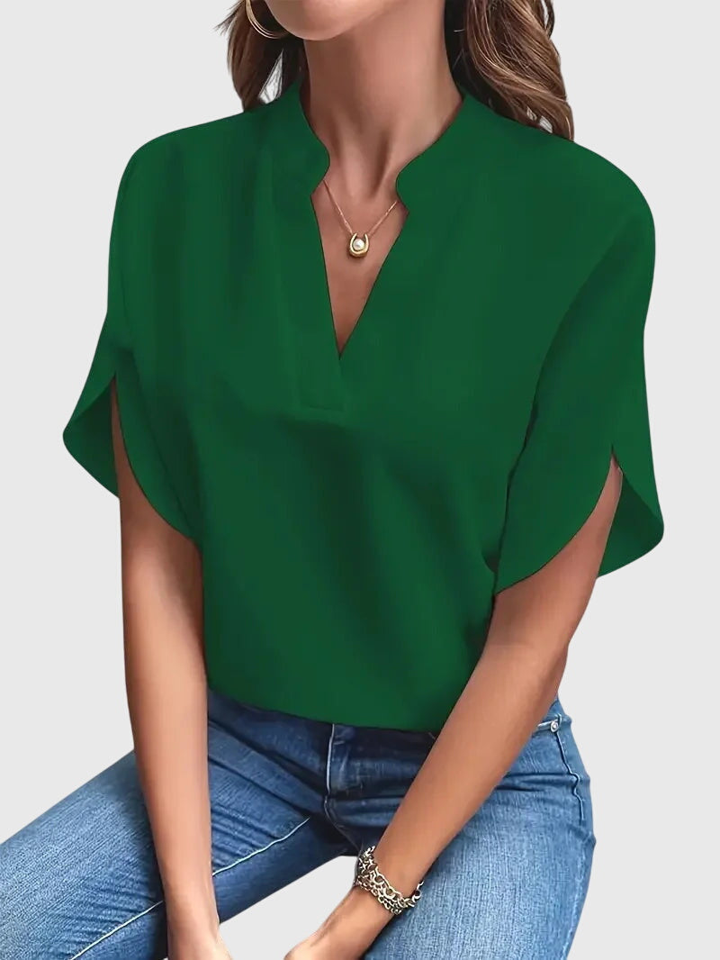 Becca™ | Camisa com decote em V