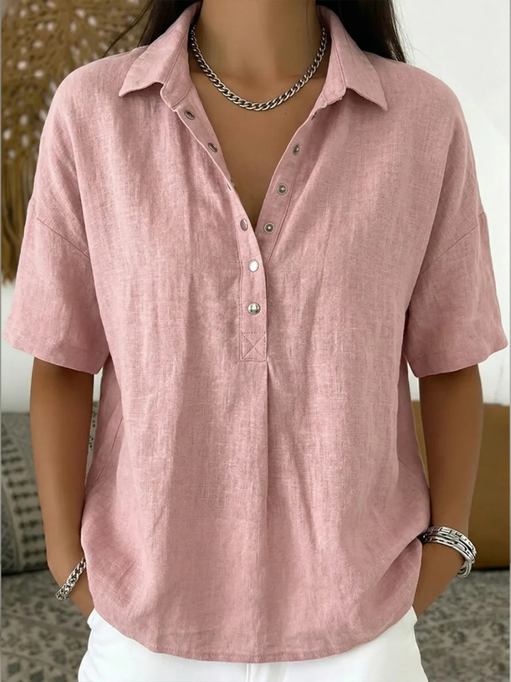 Helene™ | Blusa com Gola