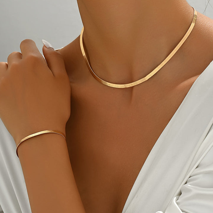 Hélène™ – Conjunto de Joias Minimalistas Elegantes e Atemporais