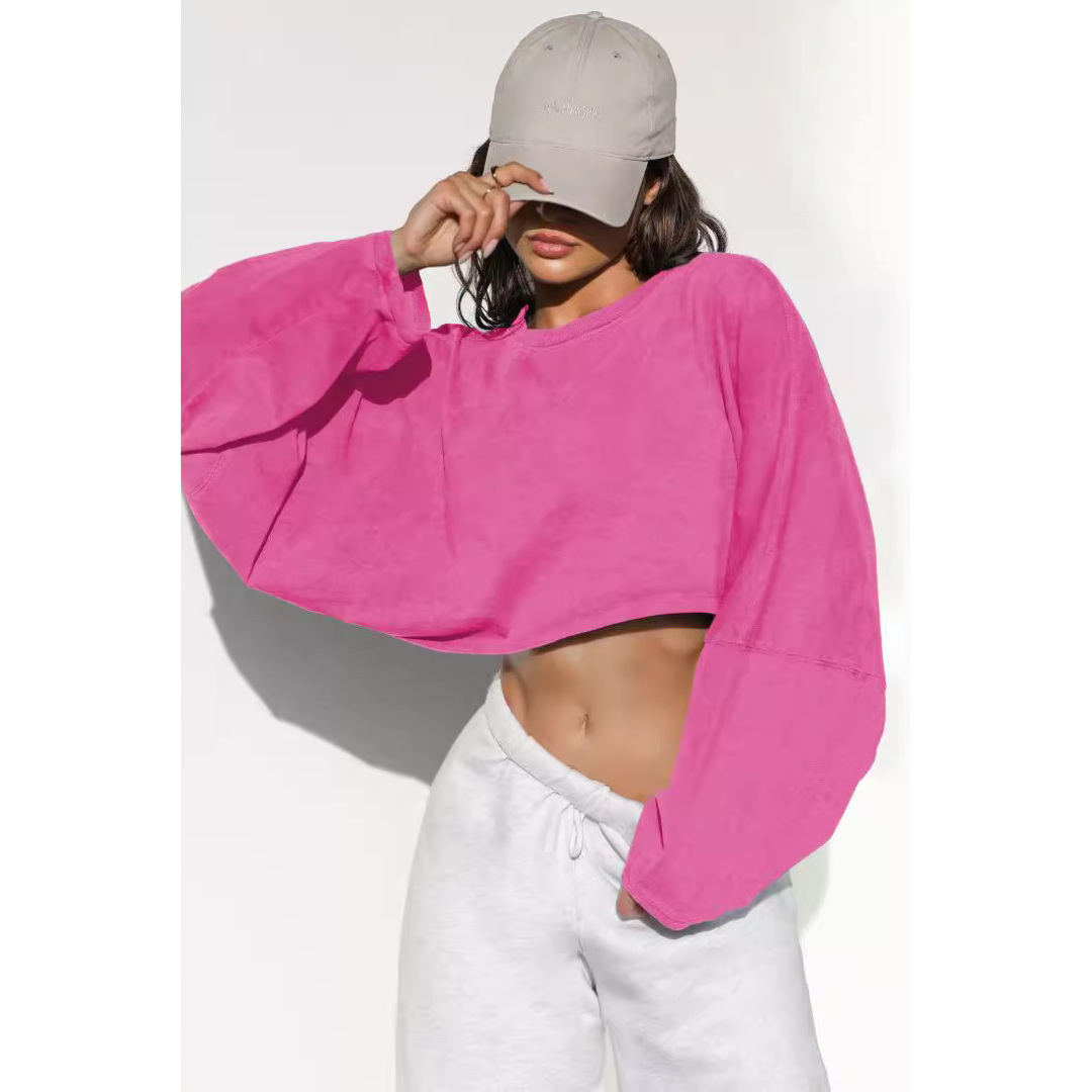 SKYE™ - Camisola Curta Descontraída