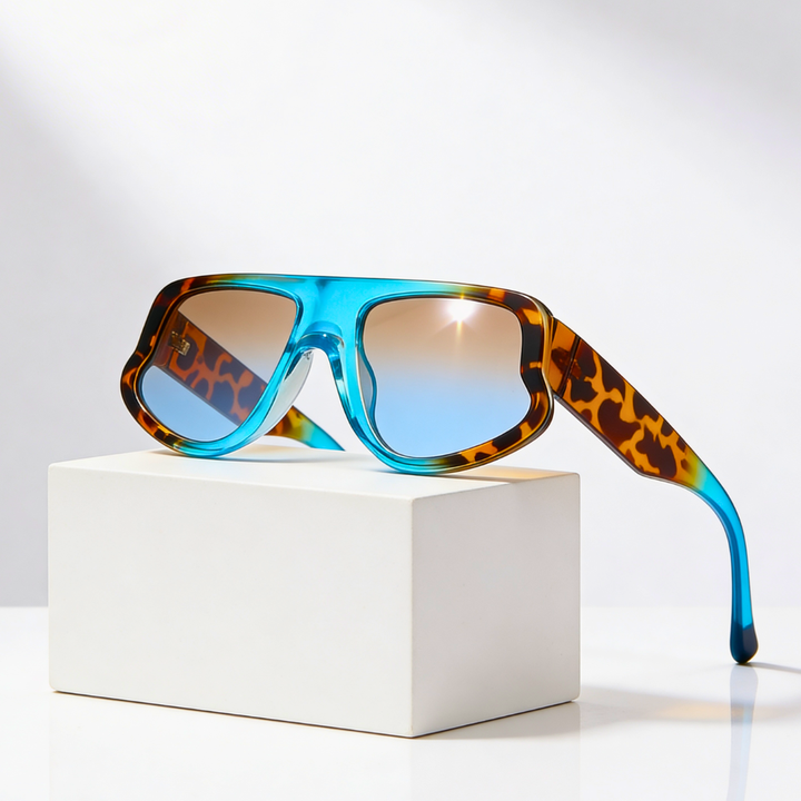 Maverick Oversized Shield Sunglasses