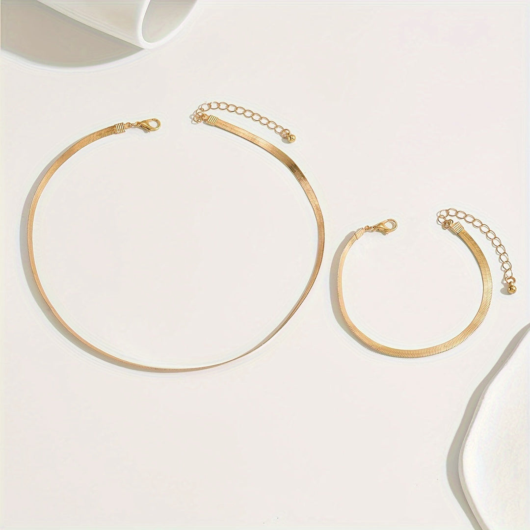 Hélène™ – Conjunto de Joias Minimalistas Elegantes e Atemporais