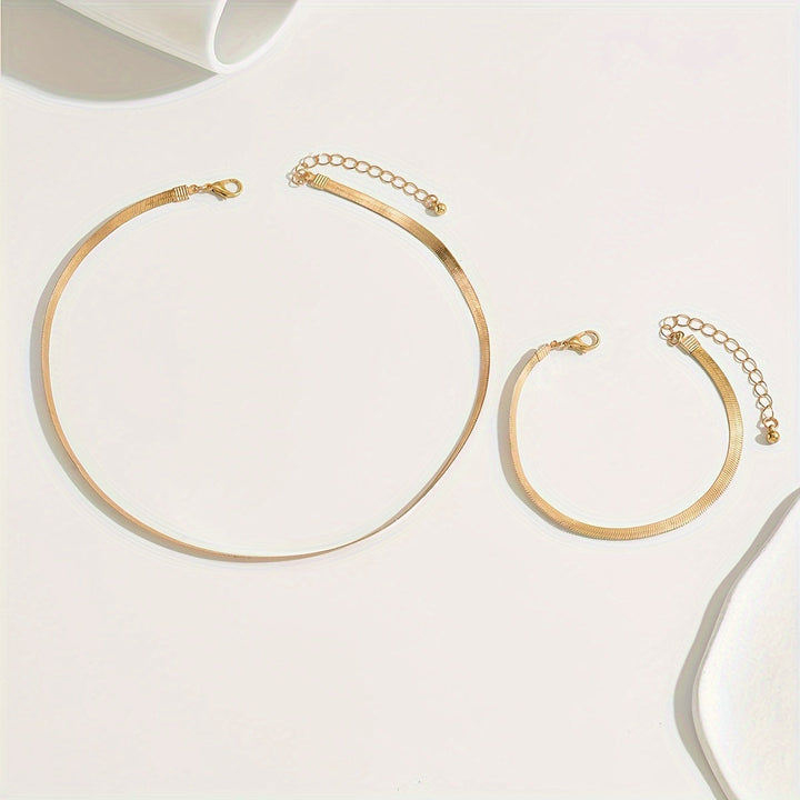 Hélène™ – Conjunto de Joias Minimalistas Elegantes e Atemporais