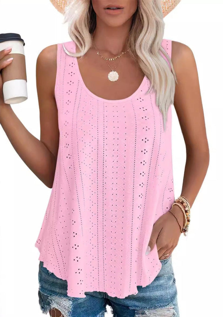LUZINNE™ - Top de Alças Leve de Verão