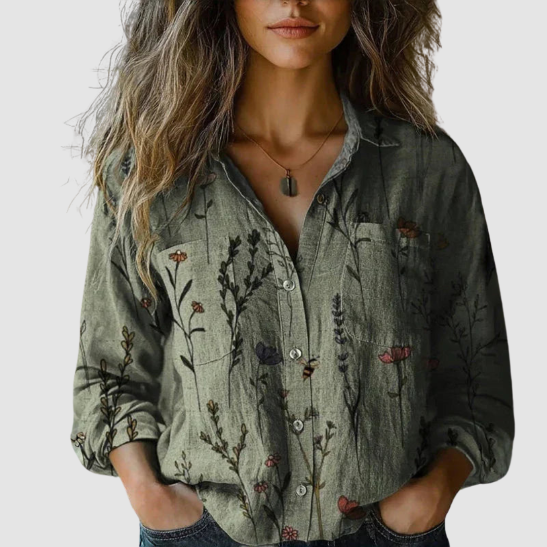 Bianca™ | Blusa Estampada Vintage