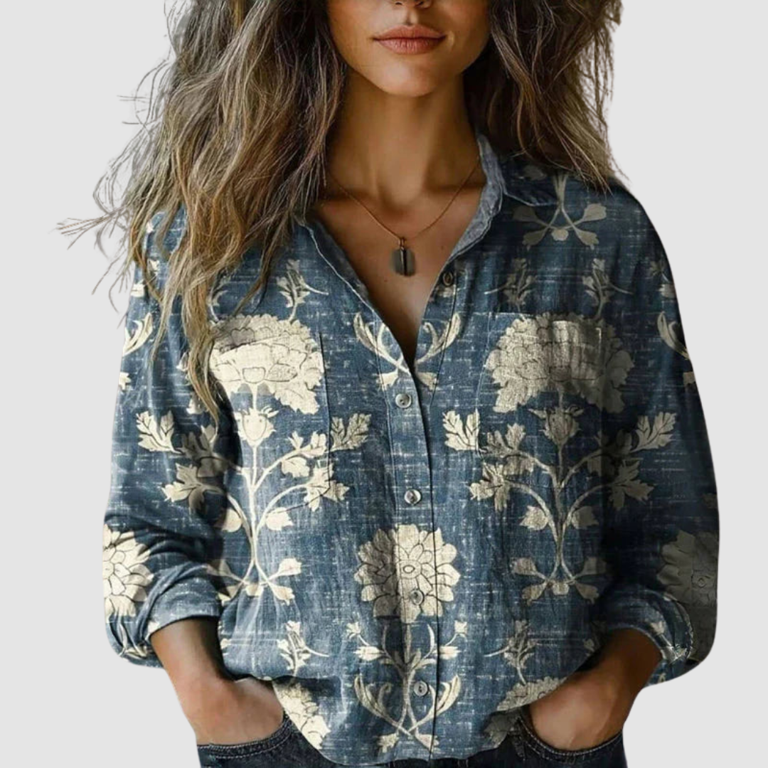 Bianca™ | Blusa Estampada Vintage
