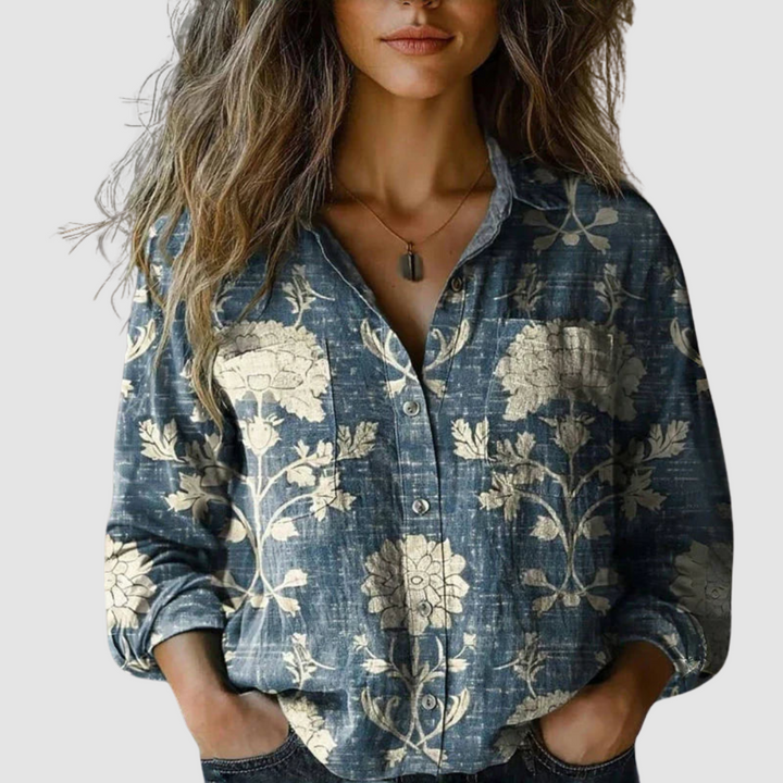 Bianca™ | Blusa Estampada Vintage