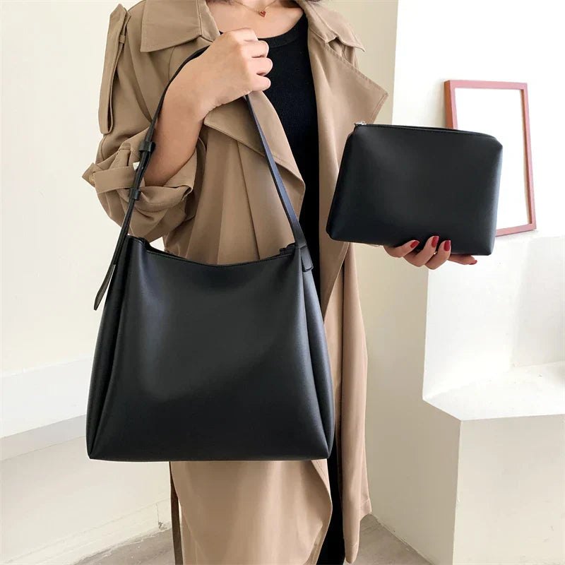 NATHALIE™ – Mala Tote Elegante e Casual