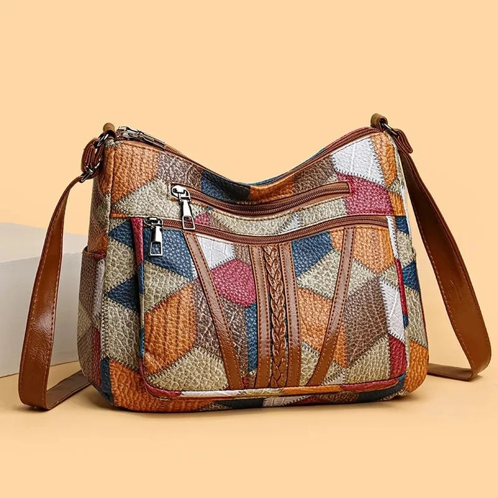 ROSELINE™ – Mala de Couro Vintage Elegante
