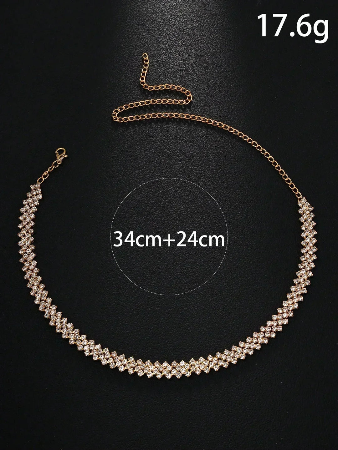 Elegant Rhinestone Necklace