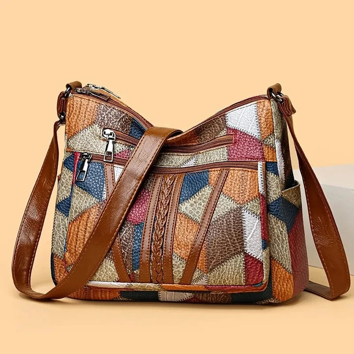 ROSELINE™ – Mala de Couro Vintage Elegante