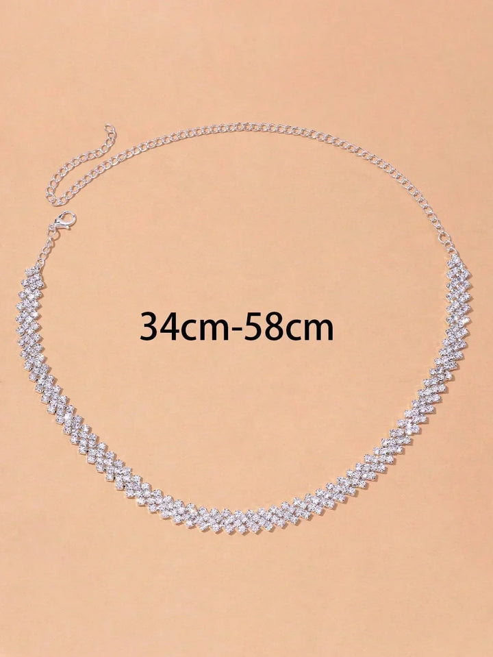 Elegant Rhinestone Necklace