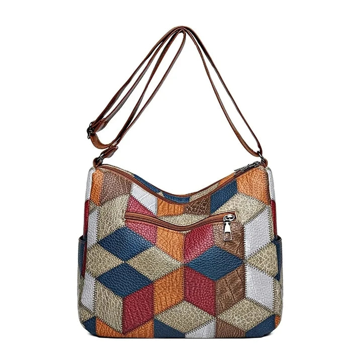 ROSELINE™ – Mala de Couro Vintage Elegante