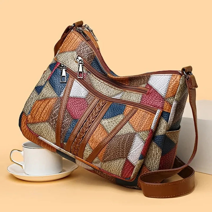 ROSELINE™ – Mala de Couro Vintage Elegante