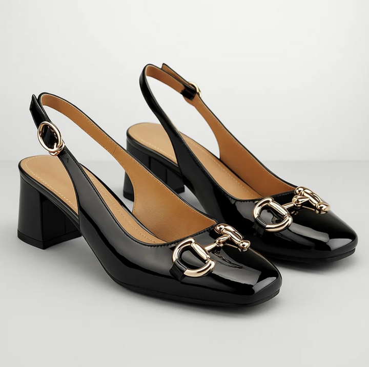 Natalie™ | Gloss Slingback