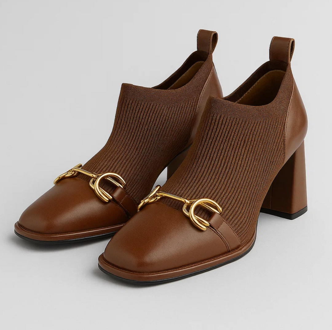Julia™ | Knit Block Heels