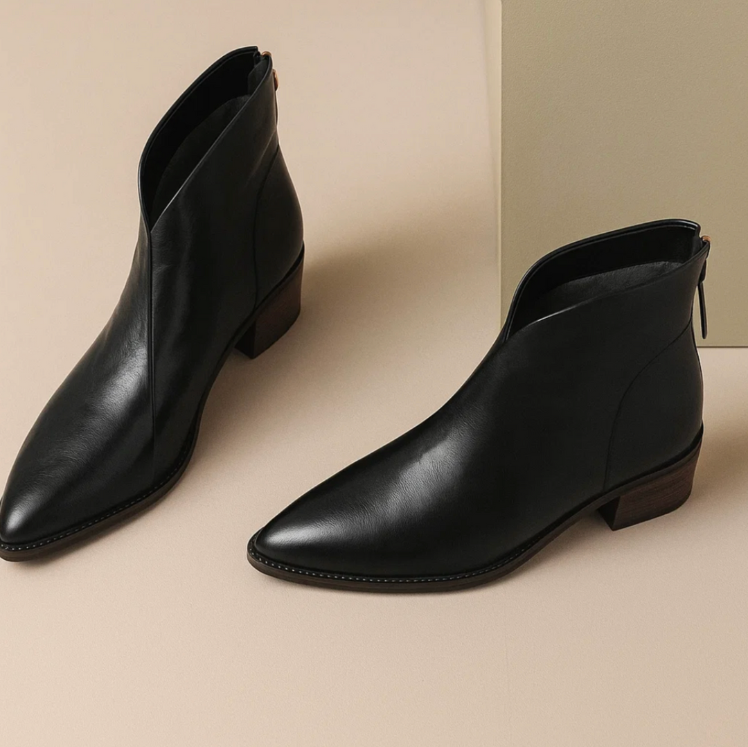 Jessica™ | Botins de Couro