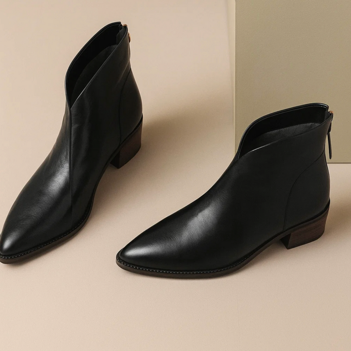 Jessica™ | Botins de Couro