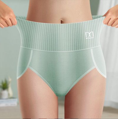 Shaplex™ - Lot de 6 culottes taille haute respirantes et confortables avec soutien du ventre