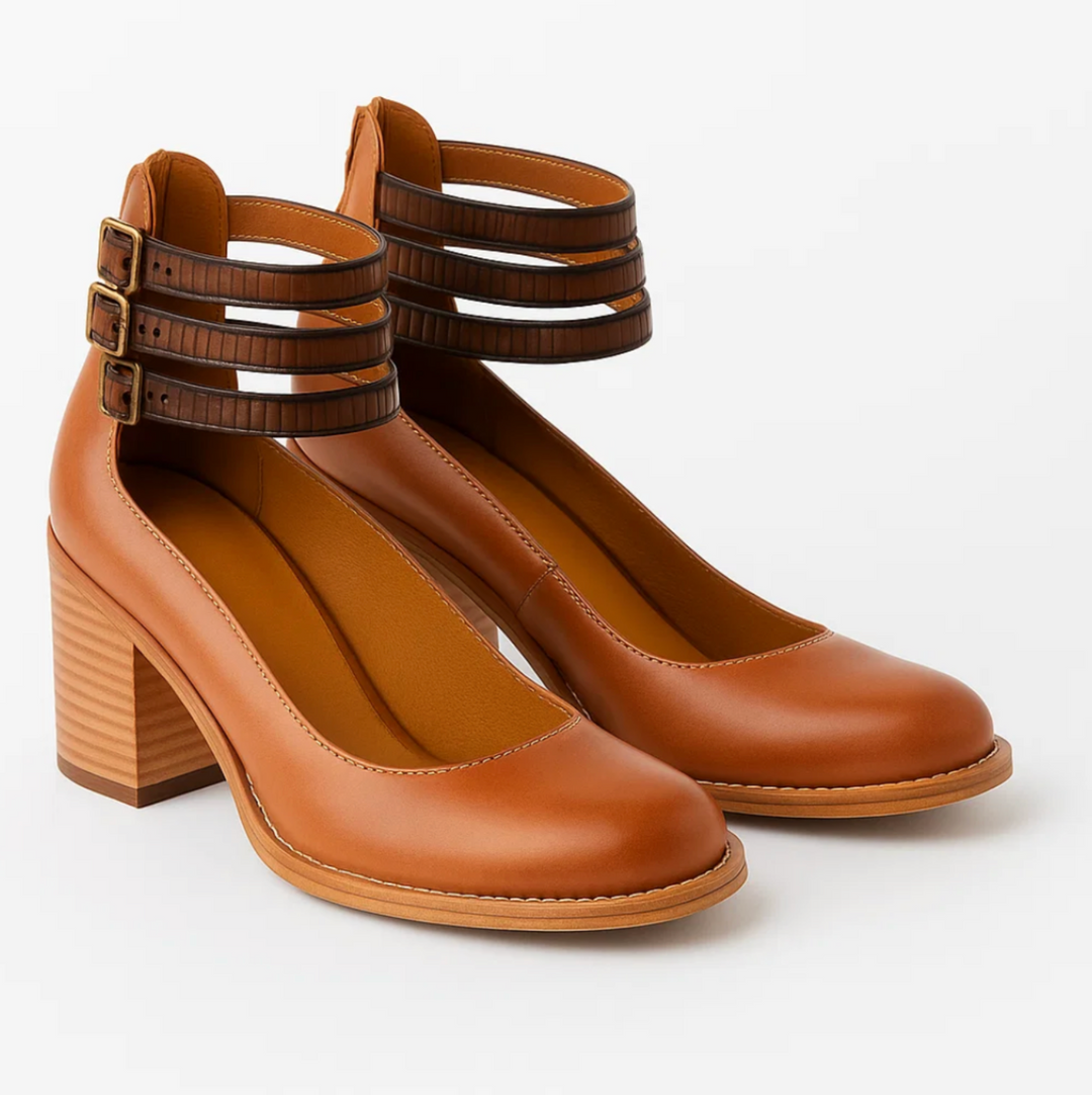 Madeline™ | Leather Heels