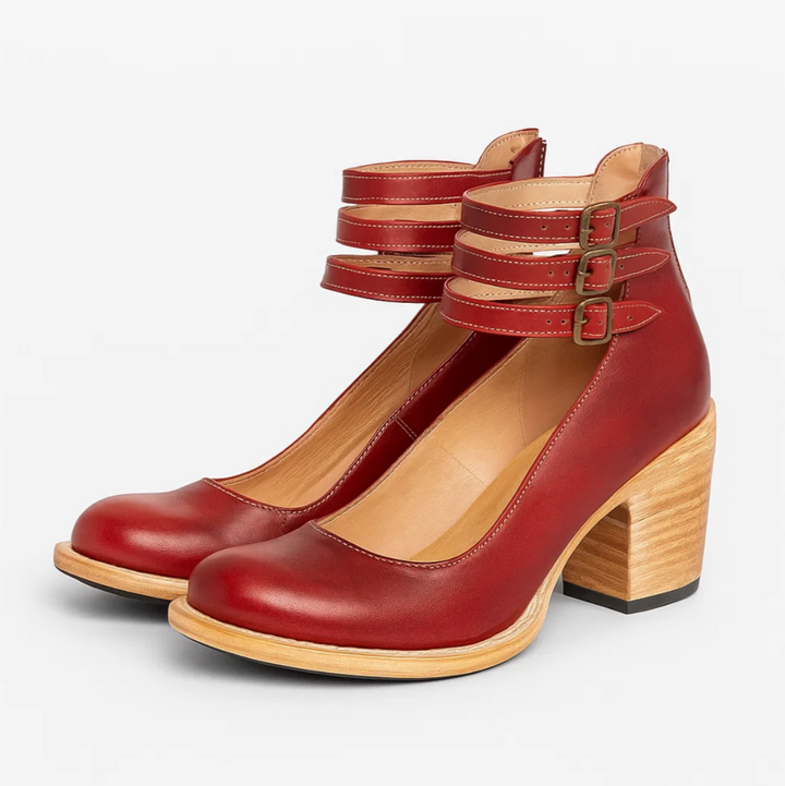 Madeline™ | Leather Heels