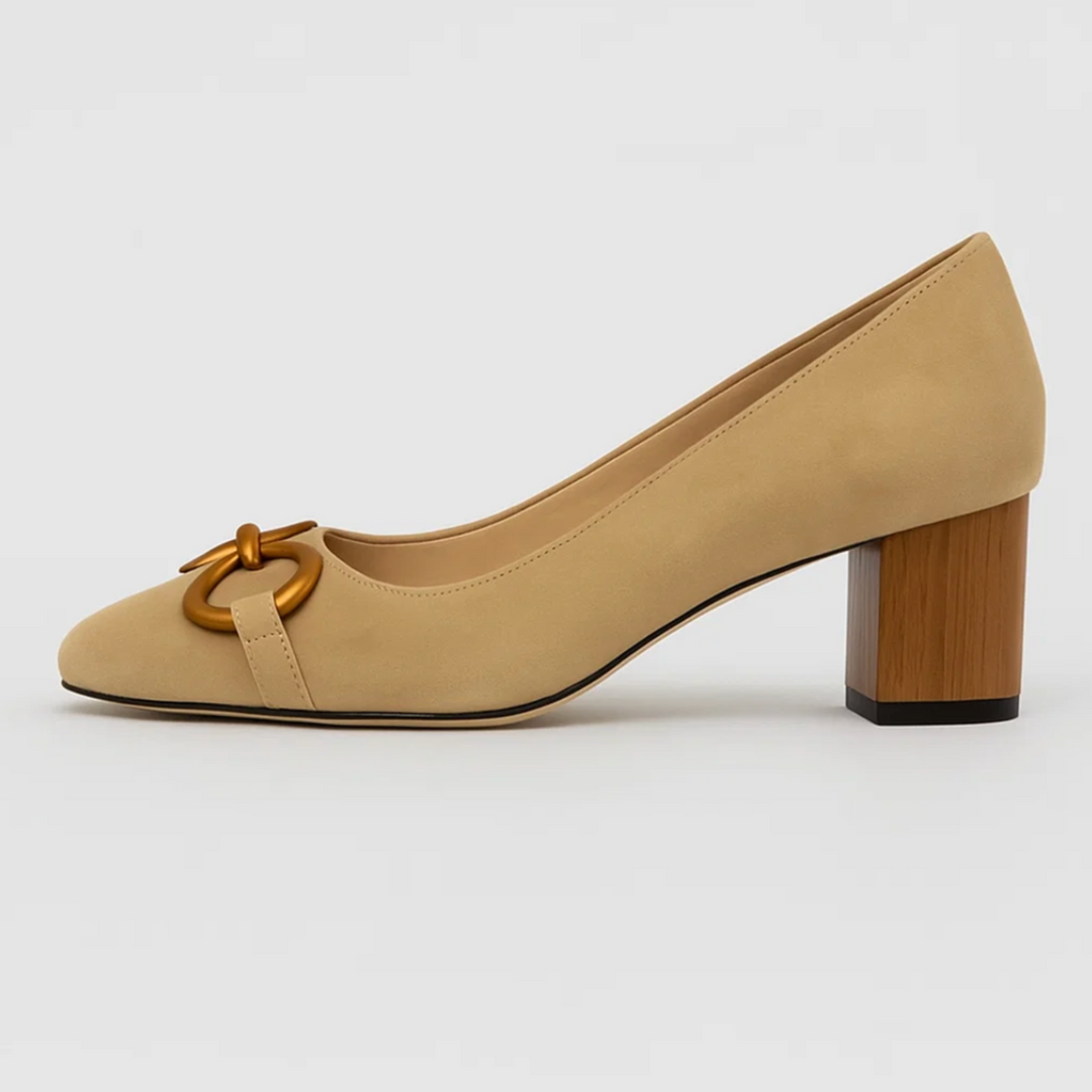 Isabella™ | Block Heel Loafer