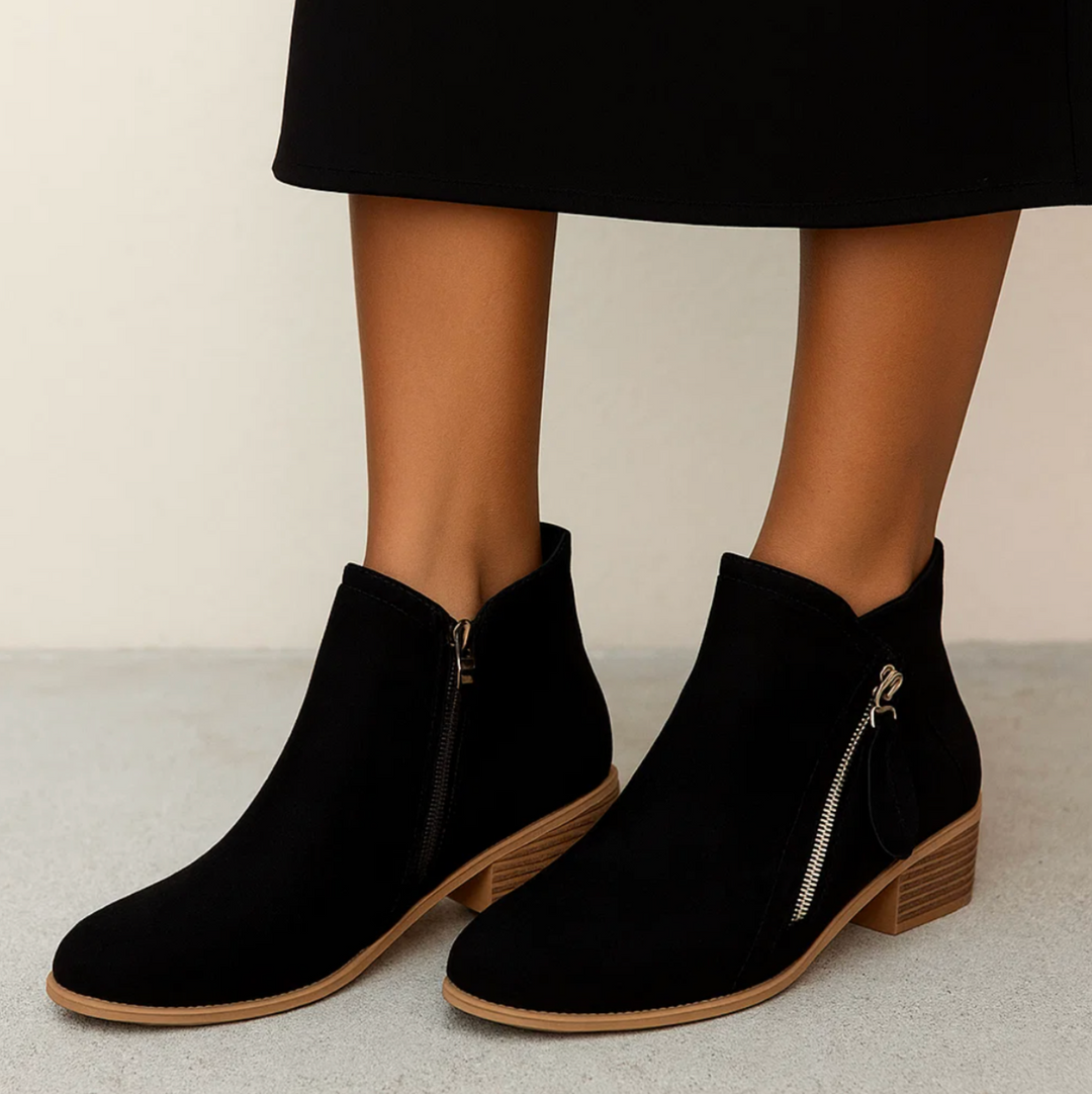 Grace™ | Suede Ankle Boots