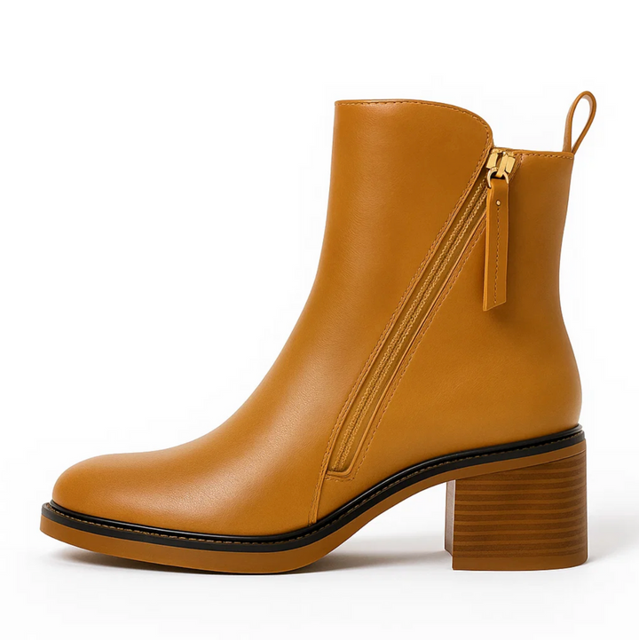 Megan™ | Botins de Couro