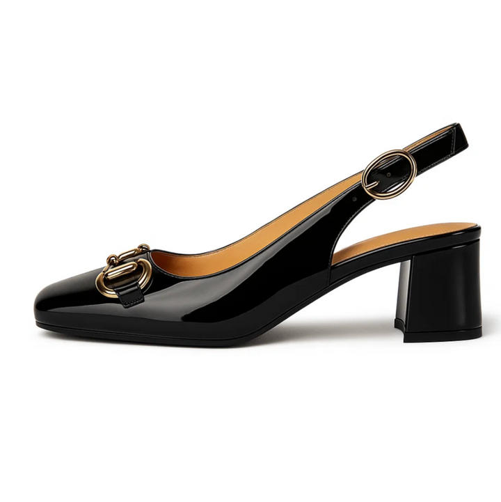 Natalie™ | Gloss Slingback