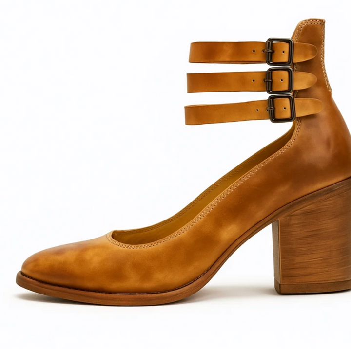 Madeline™ | Leather Heels