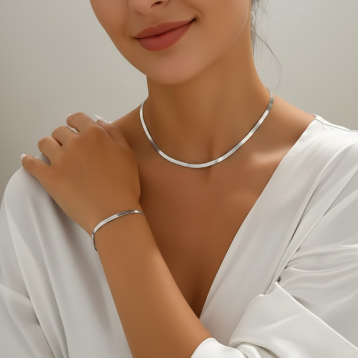 Hélène™ – Conjunto de Joias Minimalistas Elegantes e Atemporais