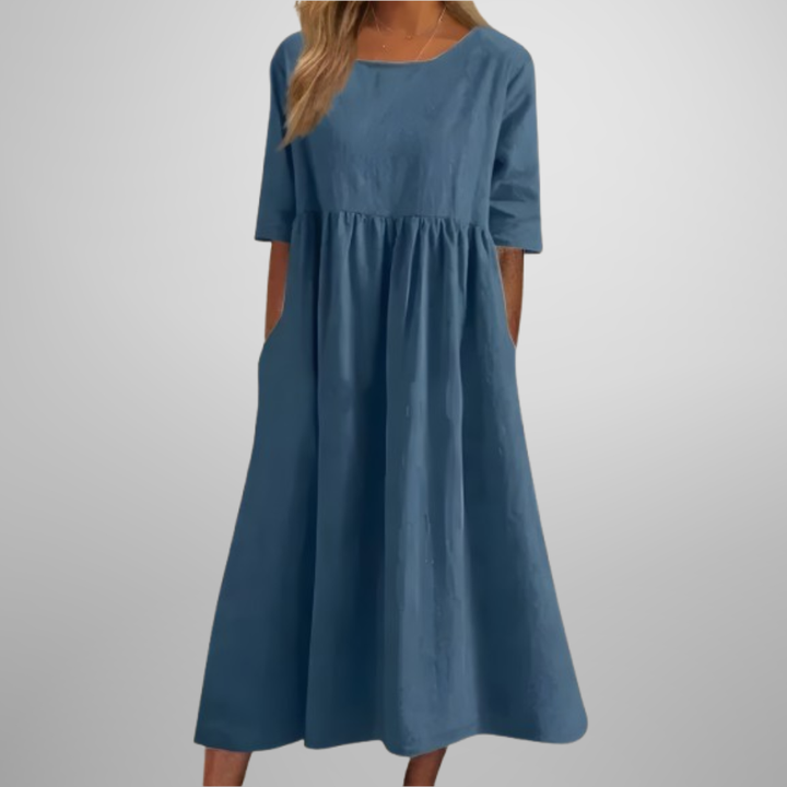 Miranda™ | Classic Mid Sleeve Dress