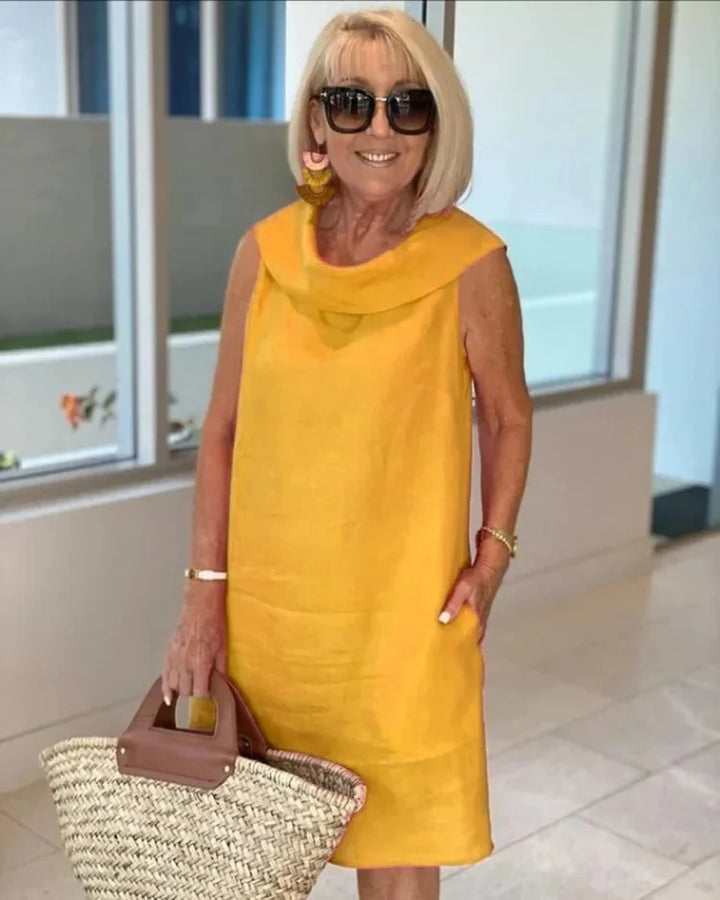 Perla™ | Vestido Tubinho sem Mangas