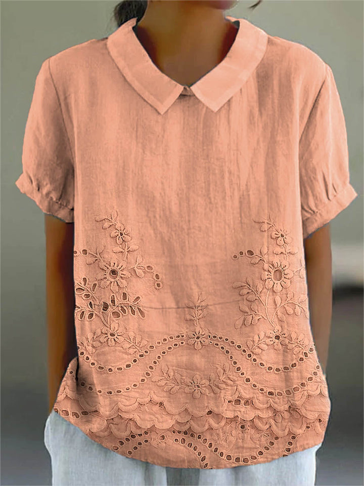 Sophie™ | Floral Embroidered Shirt