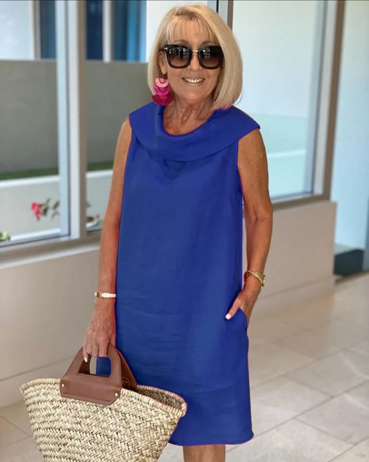 Perla™ | Vestido Tubinho sem Mangas