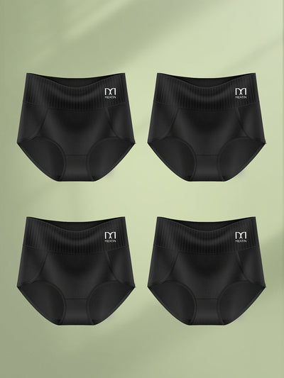 Shaplex™ - Lot de 6 culottes taille haute respirantes et confortables avec soutien du ventre