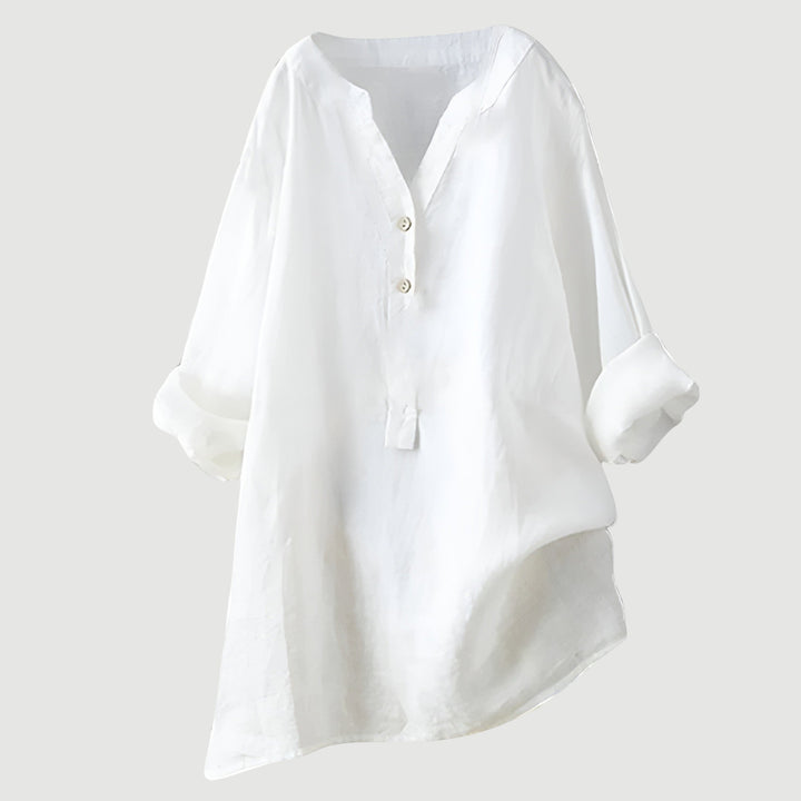 SCARLETT | Blusa de Botões Descontraída com Estilo Descomplicado para o Dia a Dia