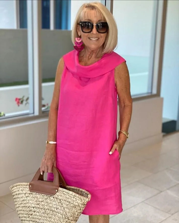 Perla™ | Vestido Tubinho sem Mangas