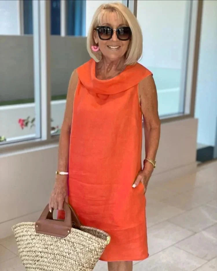 Perla™ | Vestido Tubinho sem Mangas