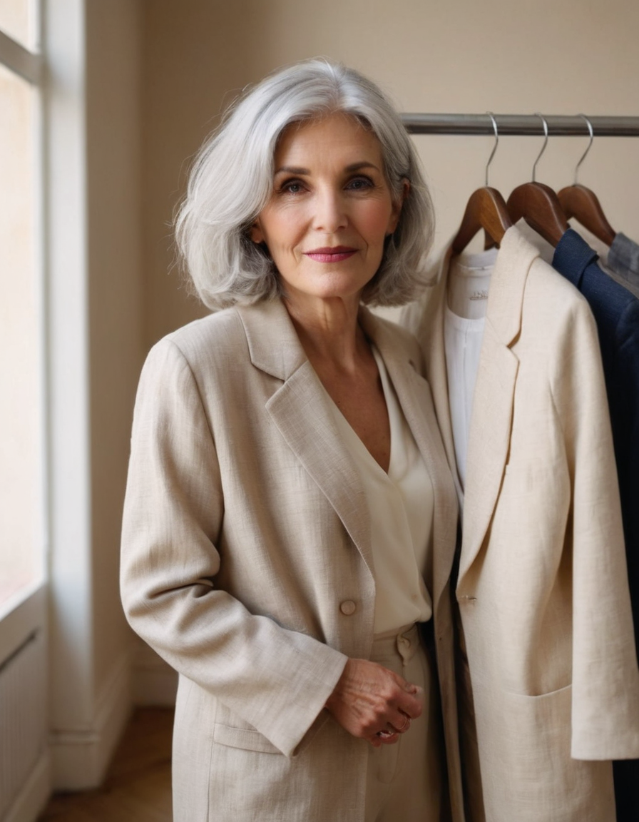 Marie dans sa boutique